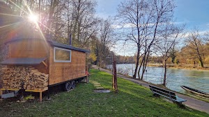 Ortsbild von „Saunaare Bootshaus beim Camping Eichholz“